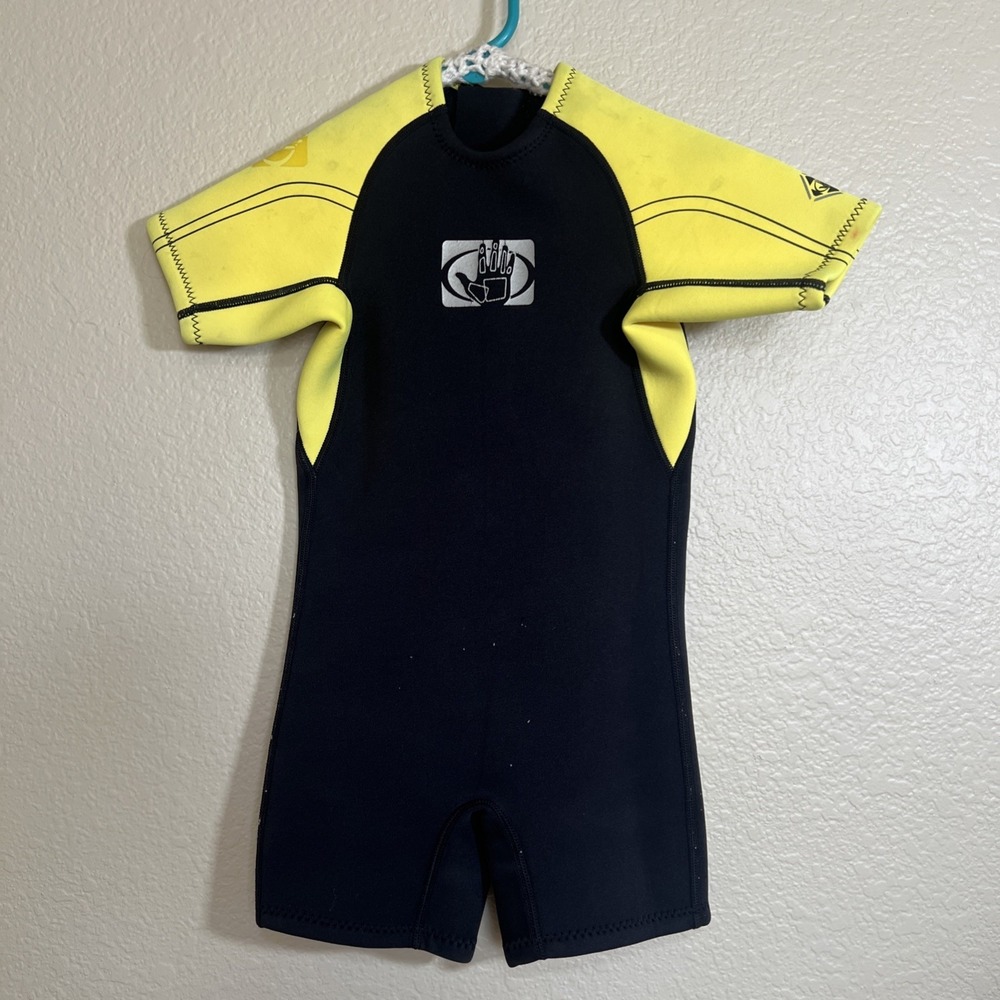Body Glove Kids Wet Suit Child's‎ Size C2 Yellow & Black - Picture 2 of 9